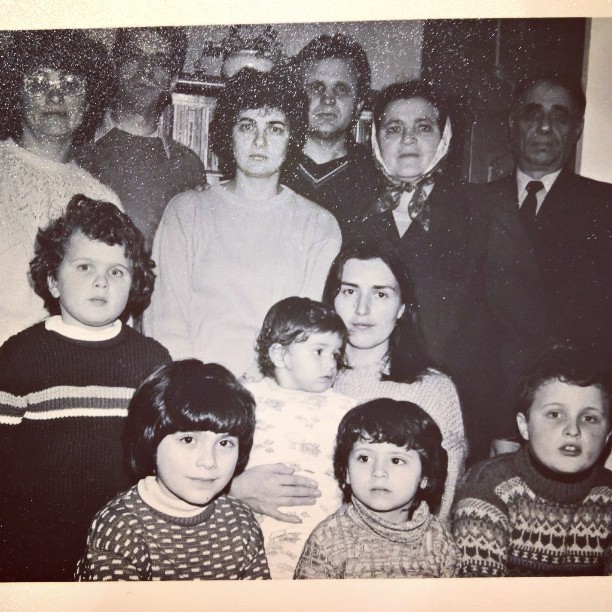 Super special #oldschool #familypicture.  Time flies.