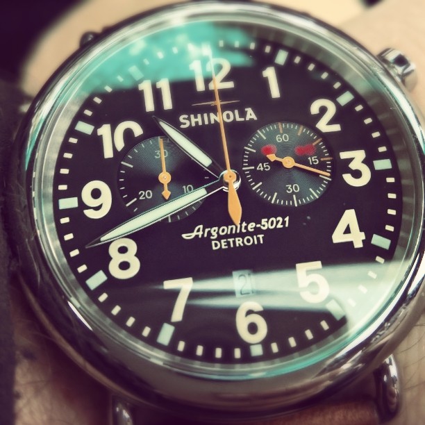 #shinola #argonite5021 #detroit #chronograph