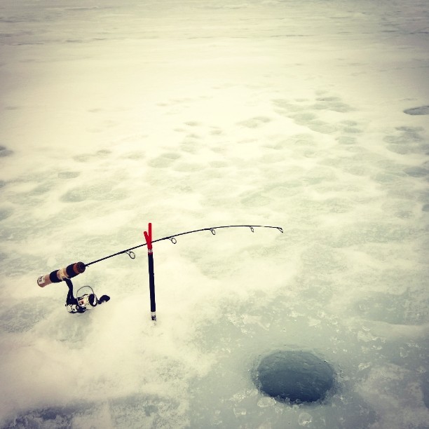 #icefishing near #Winthrop #WA #pnw #thegreatoutdoors