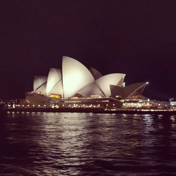 View of #SydneyOpera from the #ManlyFerry