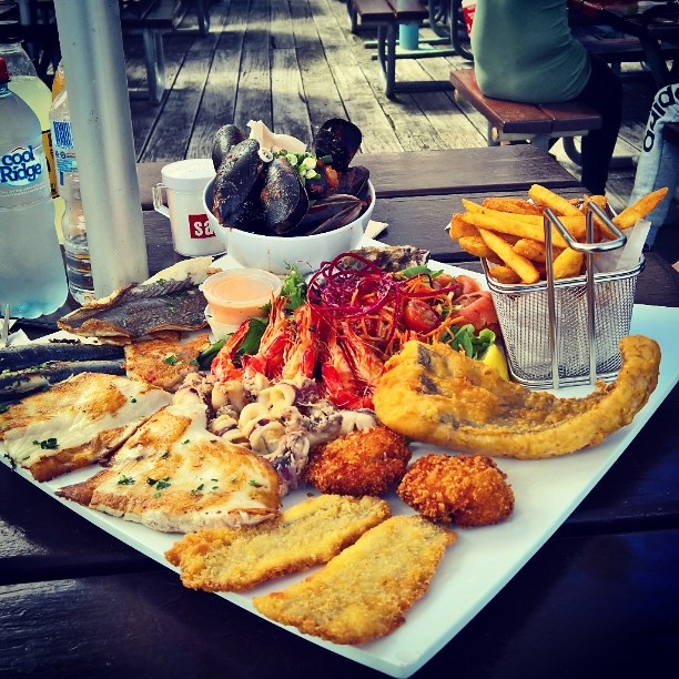 #seafood #feast in #Freemantle #Australia.