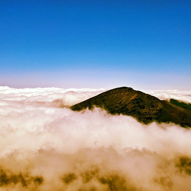 #abovetheclouds #Haleakala #crater #Maui