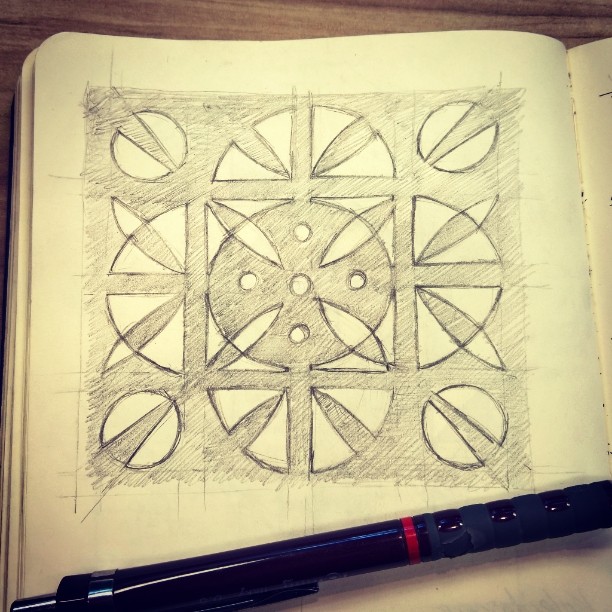 #artdeco #ornament #sketch #draw #meetingdoodle