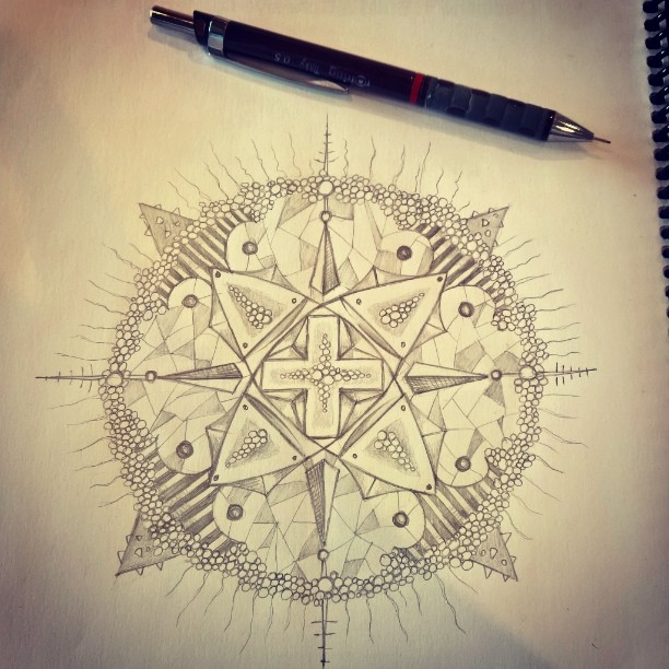 #meetingdoodle #longmeeting #sketch #draw #ornamental #circular #organic #rotring #sketchmore