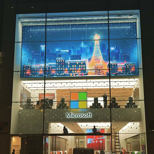 #enchantedelevations #facade #5thavenue #microsoftstore